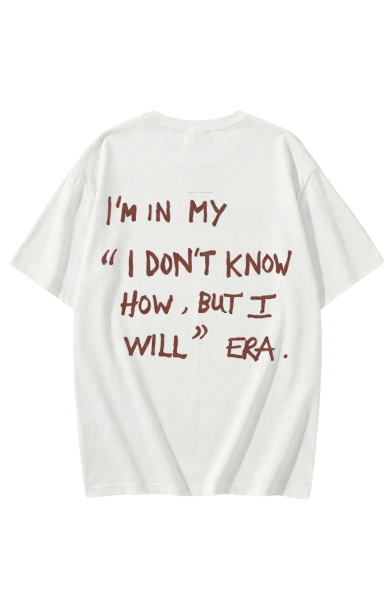"I’m In My Era" Viral Motivational T-Shirt | Aesthetic Back Print Tee | Unisex Streetwear & Gift