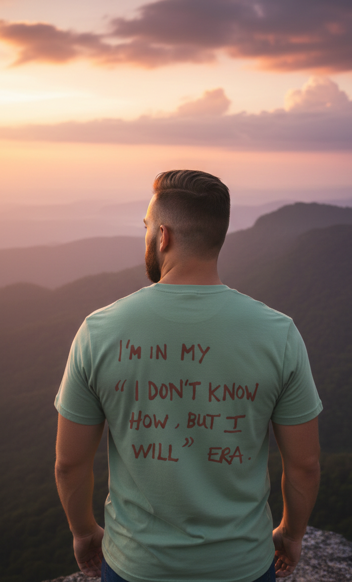 "I’m In My Era" Viral Motivational T-Shirt | Aesthetic Back Print Tee | Unisex Streetwear & Gift