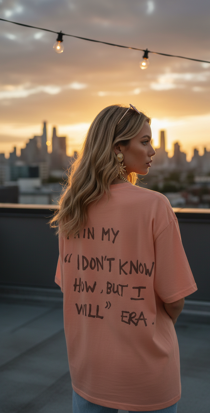 "I’m In My Era" Viral Motivational T-Shirt | Aesthetic Back Print Tee | Unisex Streetwear & Gift