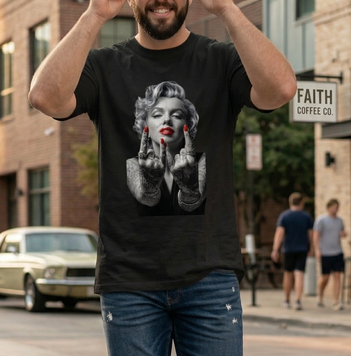 Vintage Graphic T-Shirt for Men & Women – Bold Streetwear Tee with Iconic Art Print – Premium Cotton Unisex Shirt for Casual Outfit, Gifts, Trendy Fashion