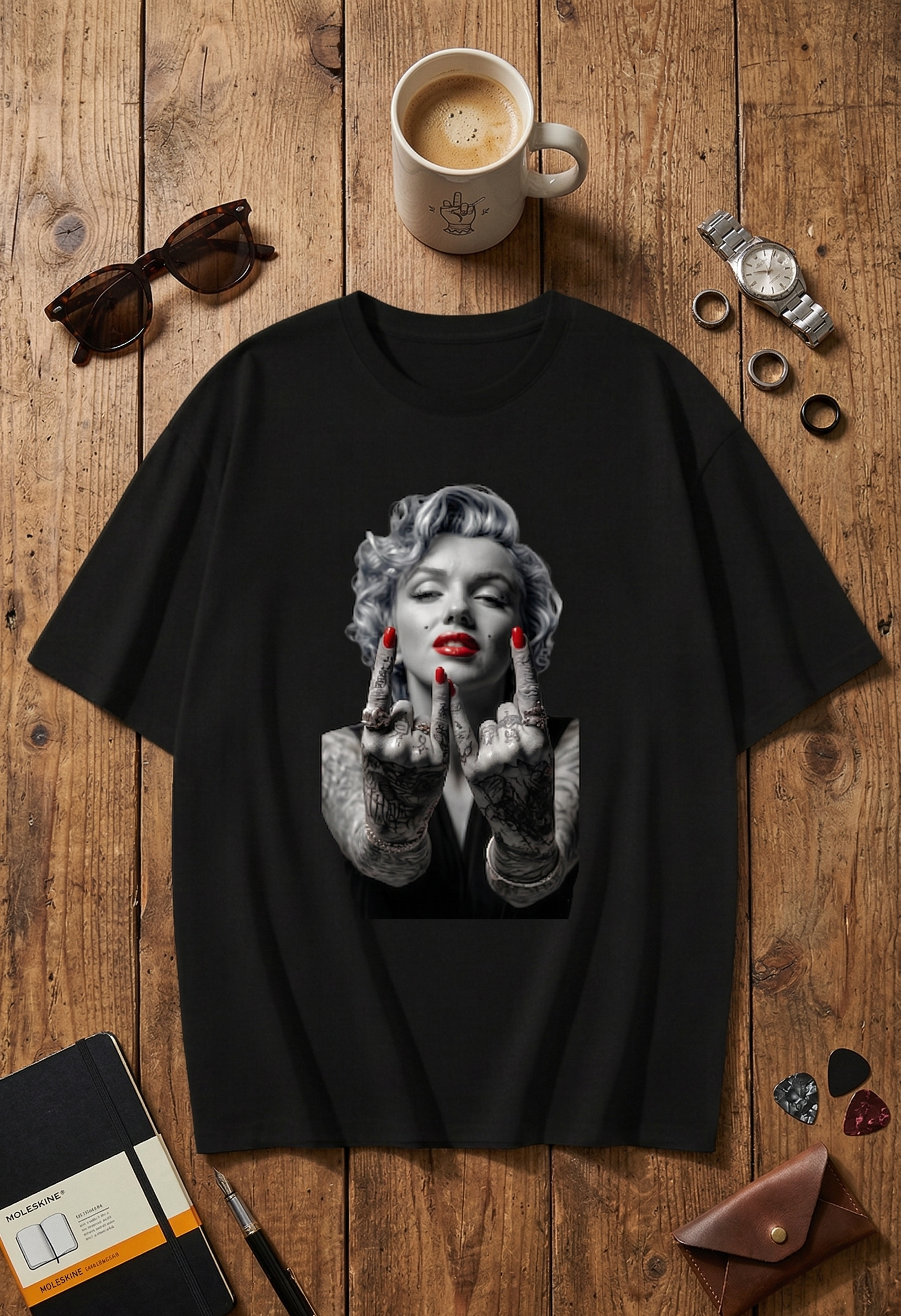 Vintage Graphic T-Shirt for Men & Women – Bold Streetwear Tee with Iconic Art Print – Premium Cotton Unisex Shirt for Casual Outfit, Gifts, Trendy Fashion