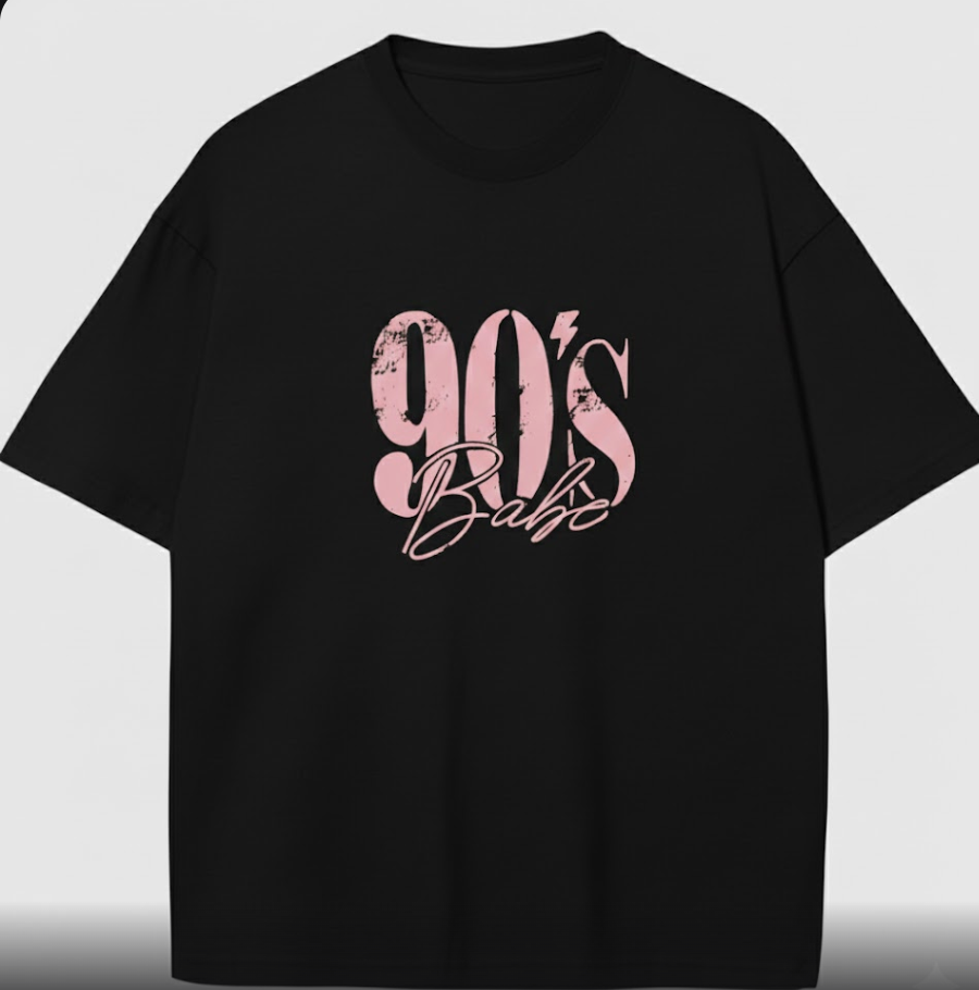 90's Babe T-Shirt | Retro Aesthetic Graphic Tee | Cute Vintage 1990s Clothes for Women | Soft Cotton Unisex Shirt | Y2K Summer Top