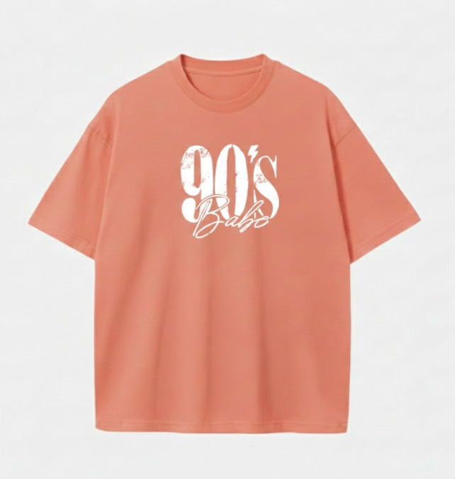 90's Babe T-Shirt | Retro Aesthetic Graphic Tee | Cute Vintage 1990s Clothes for Women | Soft Cotton Unisex Shirt | Y2K Summer Top